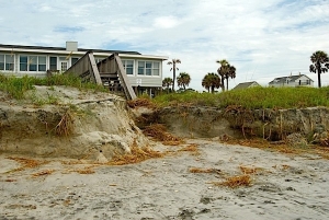 coastal erosion