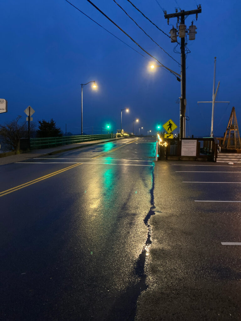 a street with street lights (MyCoast AI)