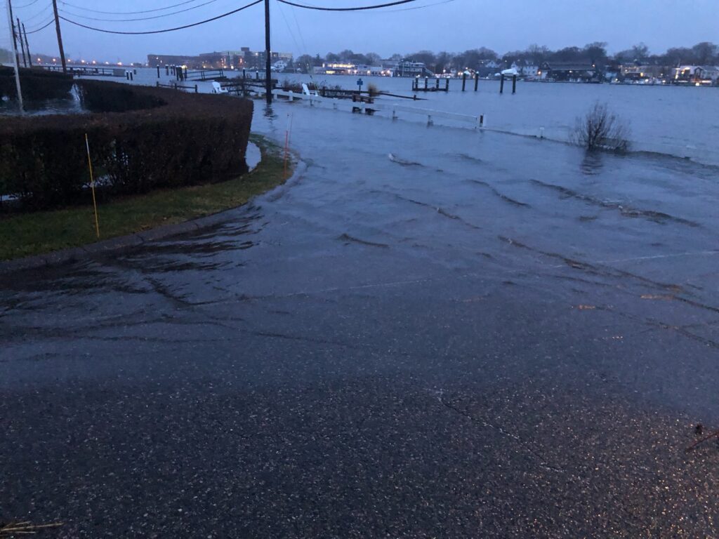 a road with water on the side (MyCoast AI)