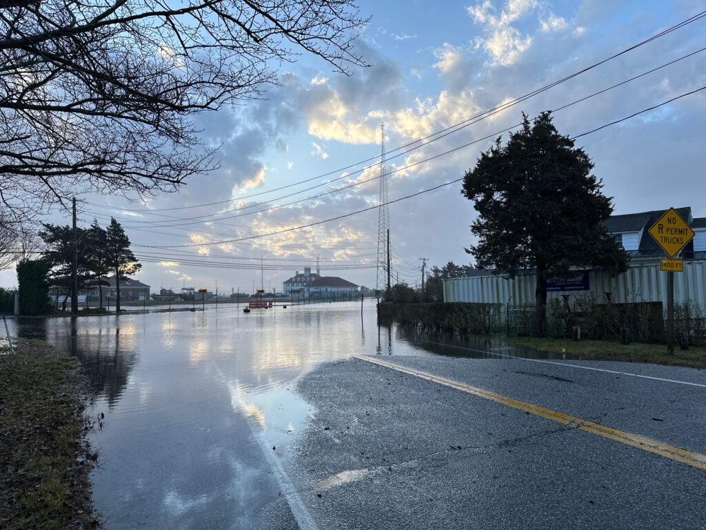 a road with water on the side (MyCoast AI)