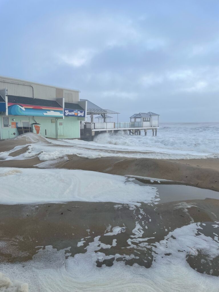 a building on the beach (MyCoast AI)