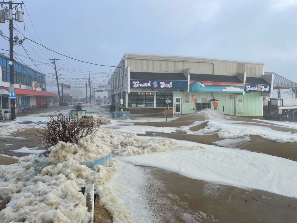 a building with snow on the ground (MyCoast AI)
