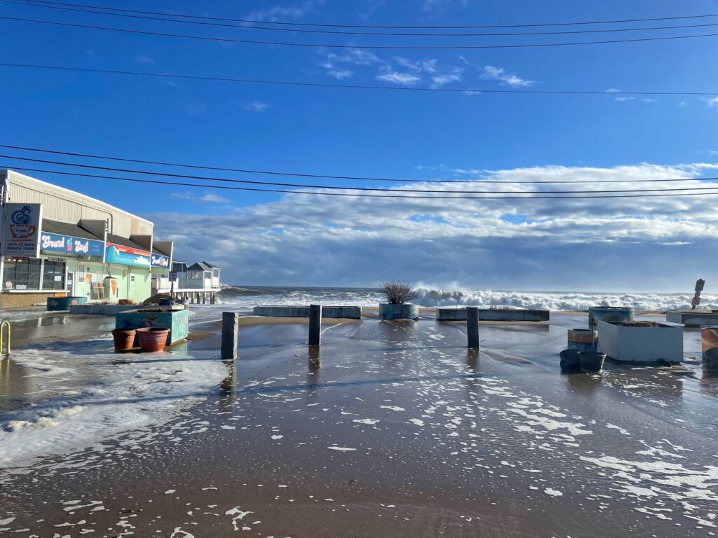 a body of water with buildings along it (MyCoast AI)