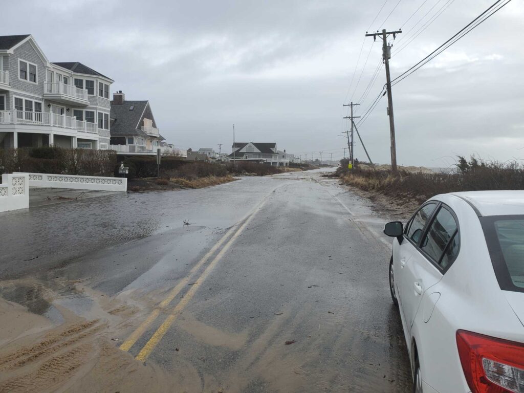 a road with houses along it (MyCoast AI)