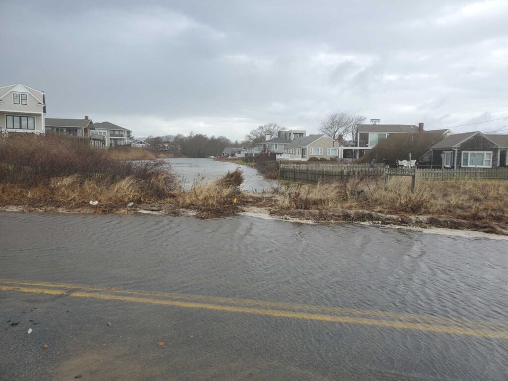a road with houses along it (MyCoast AI)