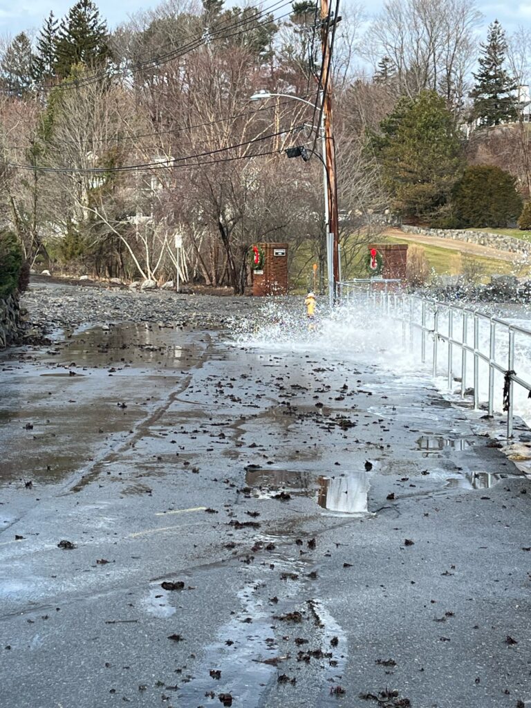 a road with water on the side (MyCoast AI)