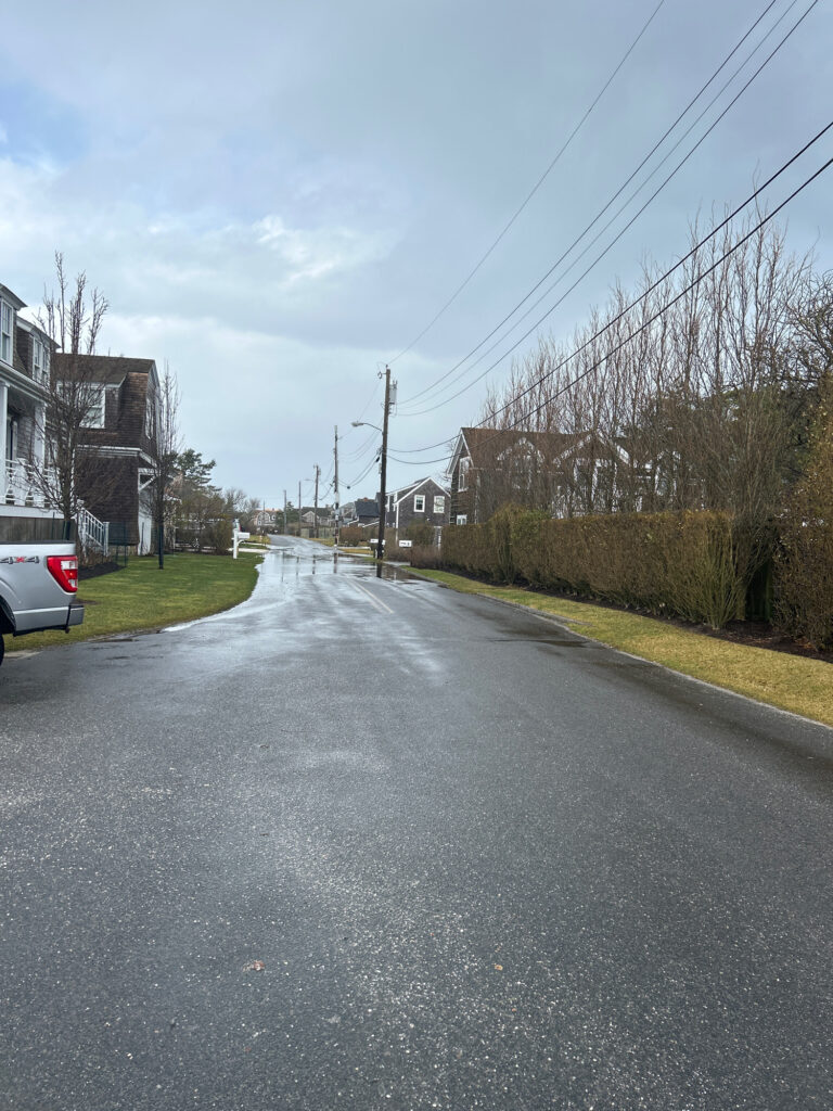 a road with houses along it (MyCoast AI)