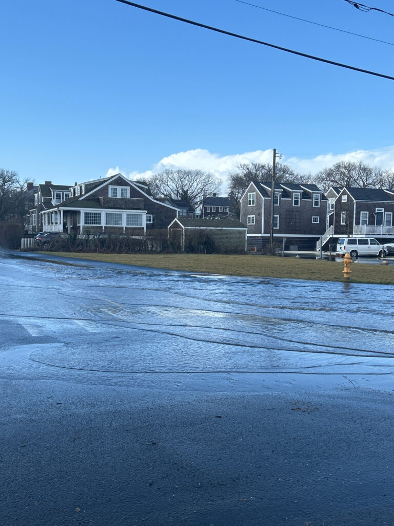 a fire hydrant on the pavement (MyCoast AI)