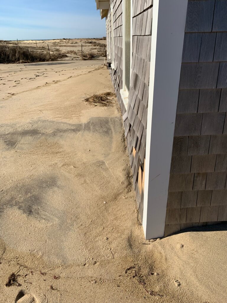 a wall with a hole in it (MyCoast AI)