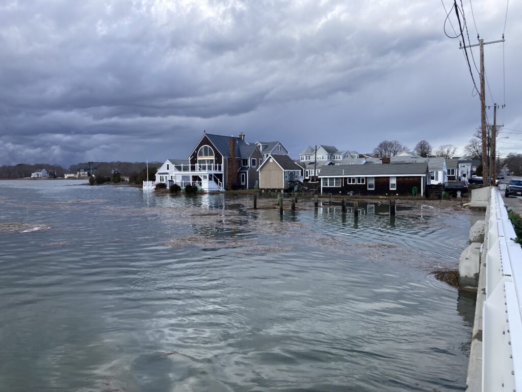 a body of water with buildings along it (MyCoast AI)