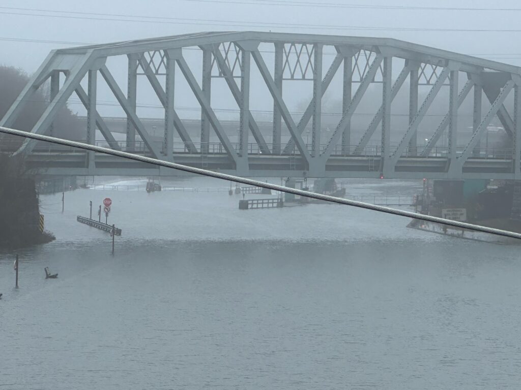 a bridge over water (MyCoast AI)