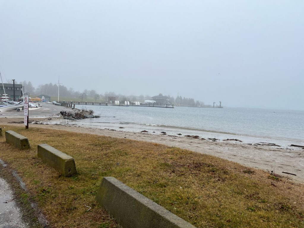 a beach with a body of water (MyCoast AI)