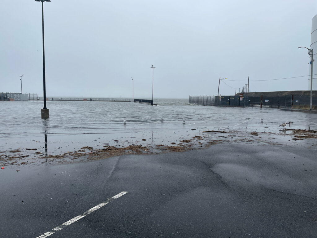 a road with water on the side (MyCoast AI)