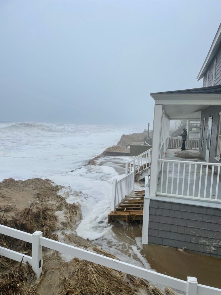 a house on a beach (MyCoast AI)