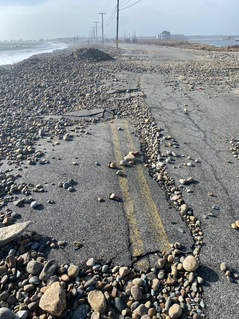 a rocky beach with a large amount of rocks on the ground (MyCoast AI)