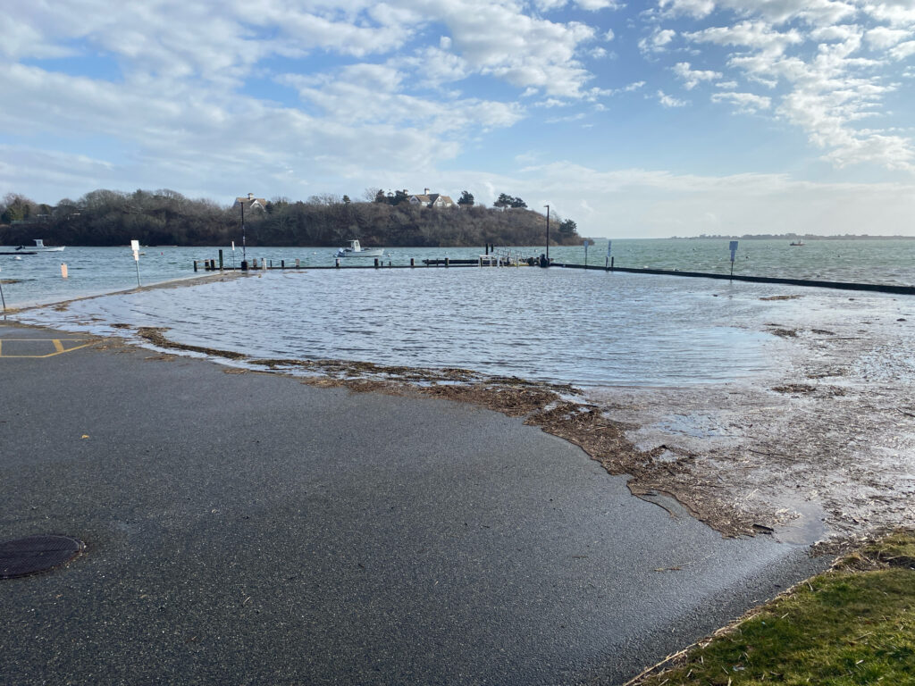 a road next to a body of water (MyCoast AI)