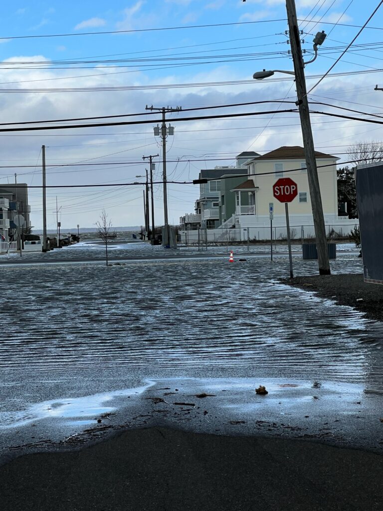 a stop sign on the side of a road (MyCoast AI)