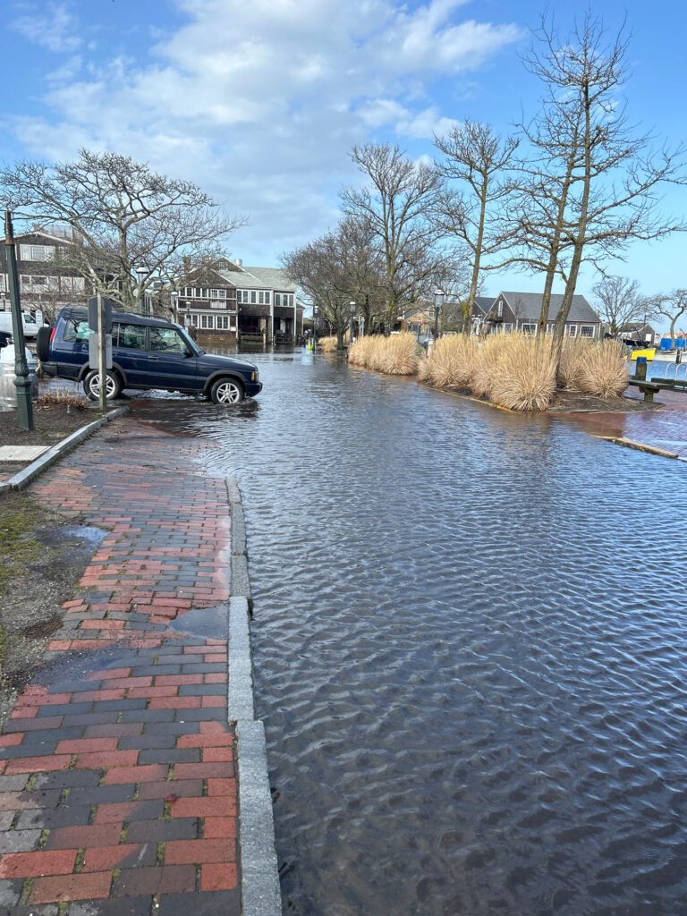 a car parked on a brick road (MyCoast AI)