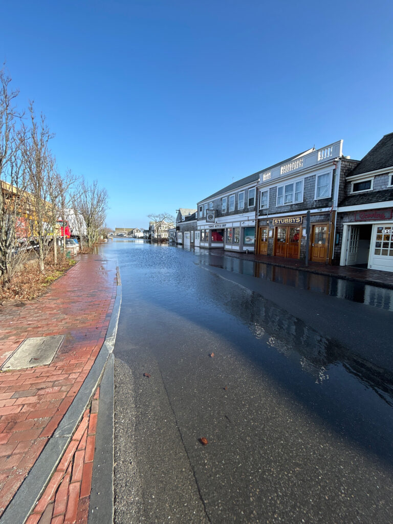 a body of water with buildings along it (MyCoast AI)
