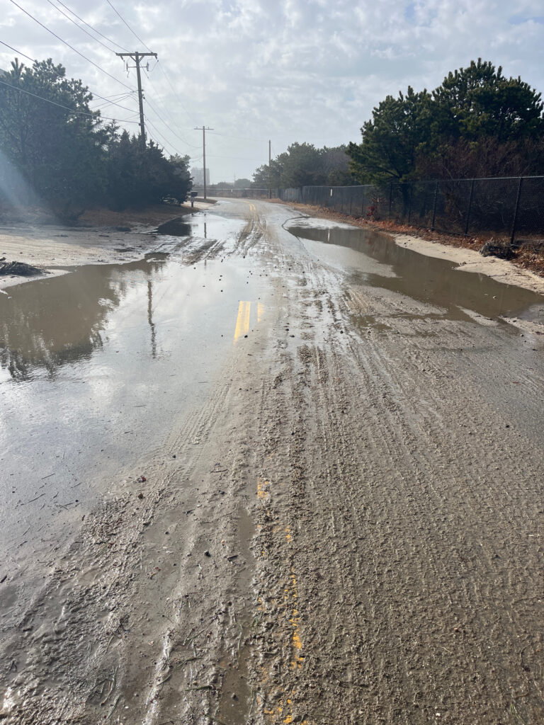 a road with water on the side (MyCoast AI)