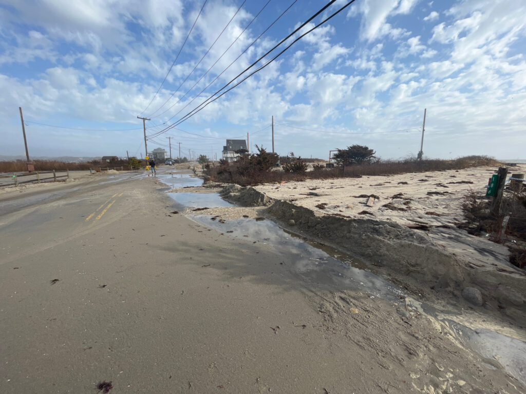 a road with water on the side (MyCoast AI)