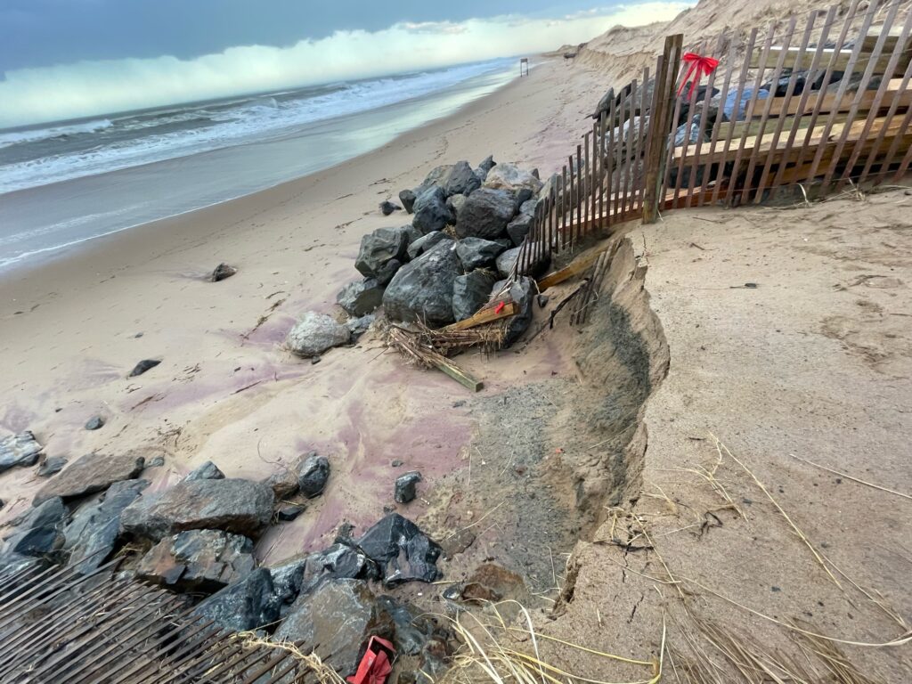 a pile of rocks on a beach (MyCoast AI)