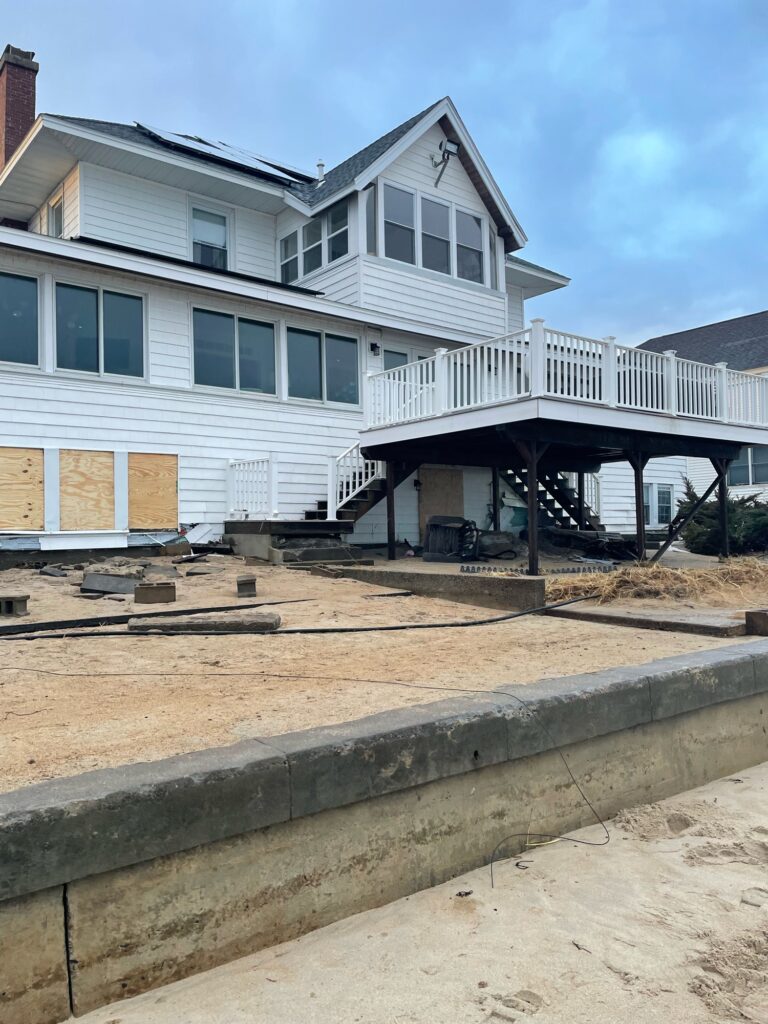 a house with a deck (MyCoast AI)