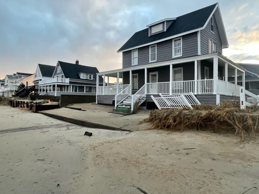 a house on a beach (MyCoast AI)