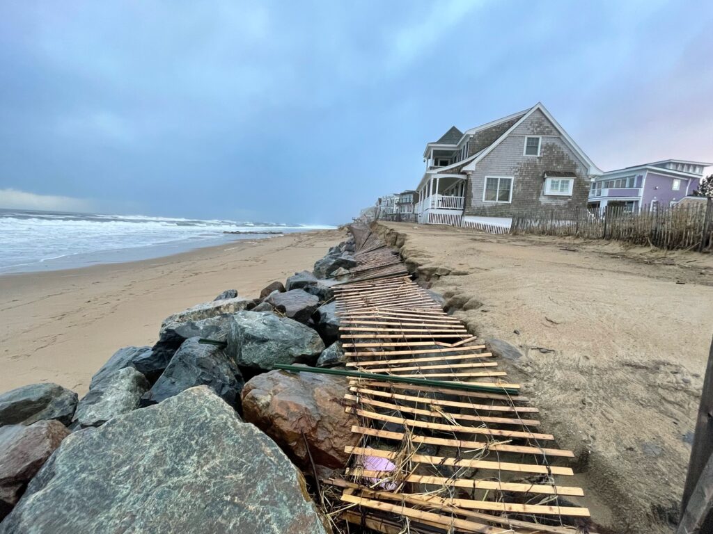 a house on a beach (MyCoast AI)