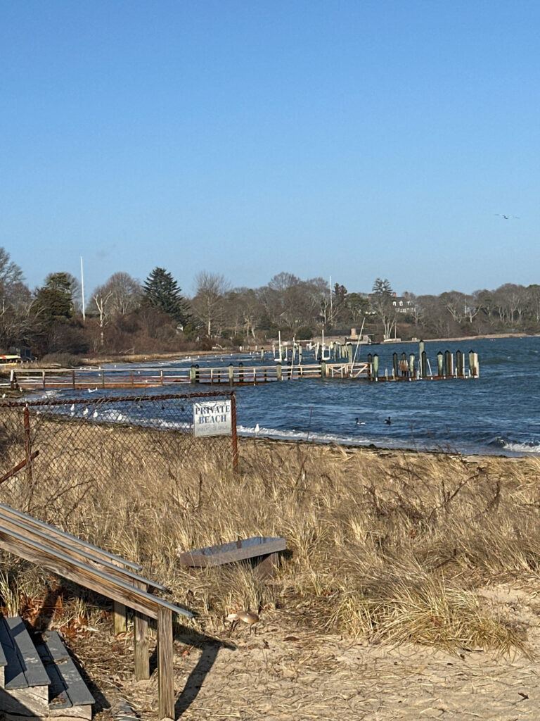 a dock over a body of water (MyCoast AI)