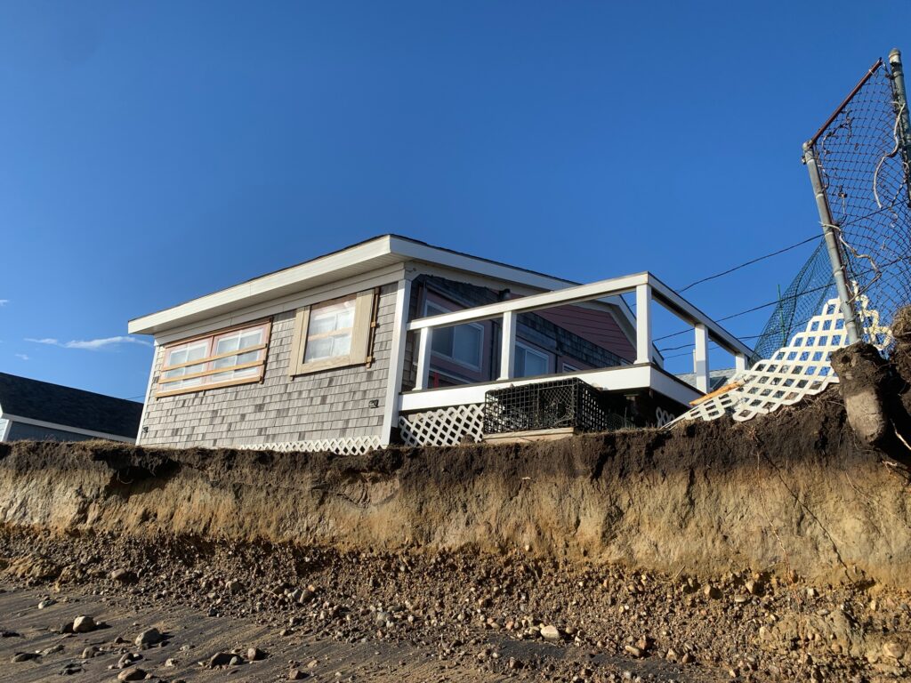 a house with a staircase (MyCoast AI)