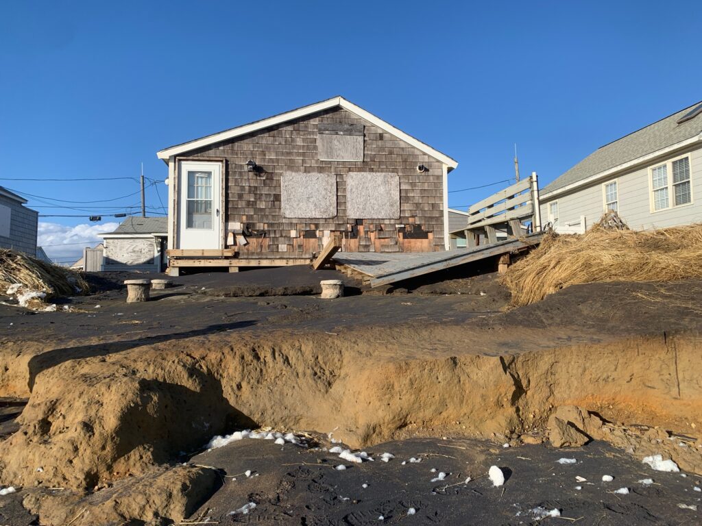 a house under construction (MyCoast AI)