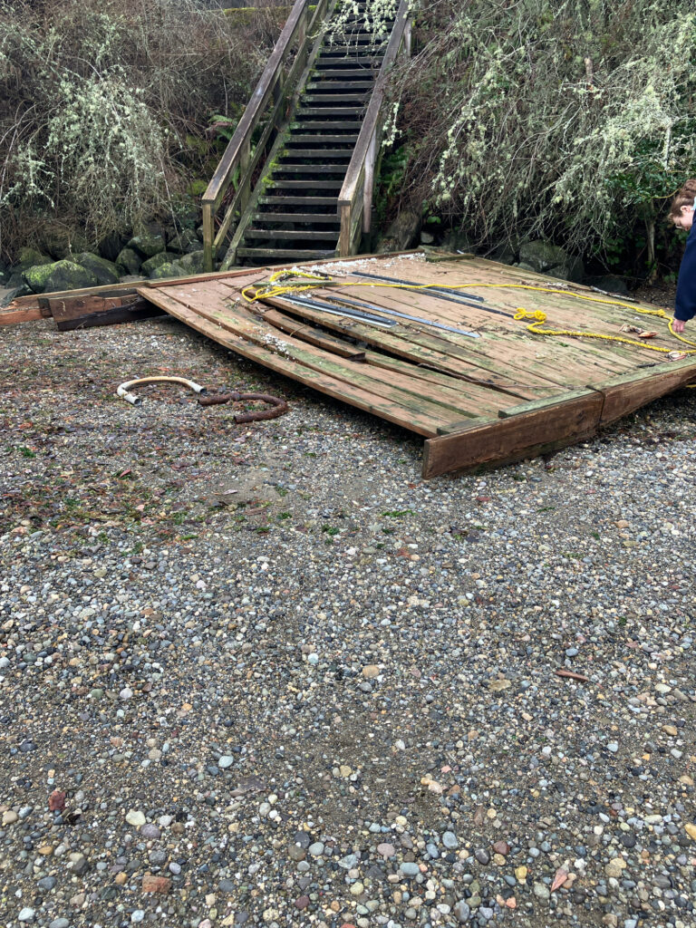 a wooden bridge over a river (MyCoast AI)