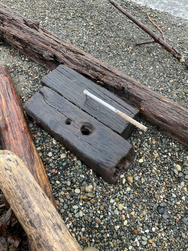 a wooden box with a hole in it (MyCoast AI)