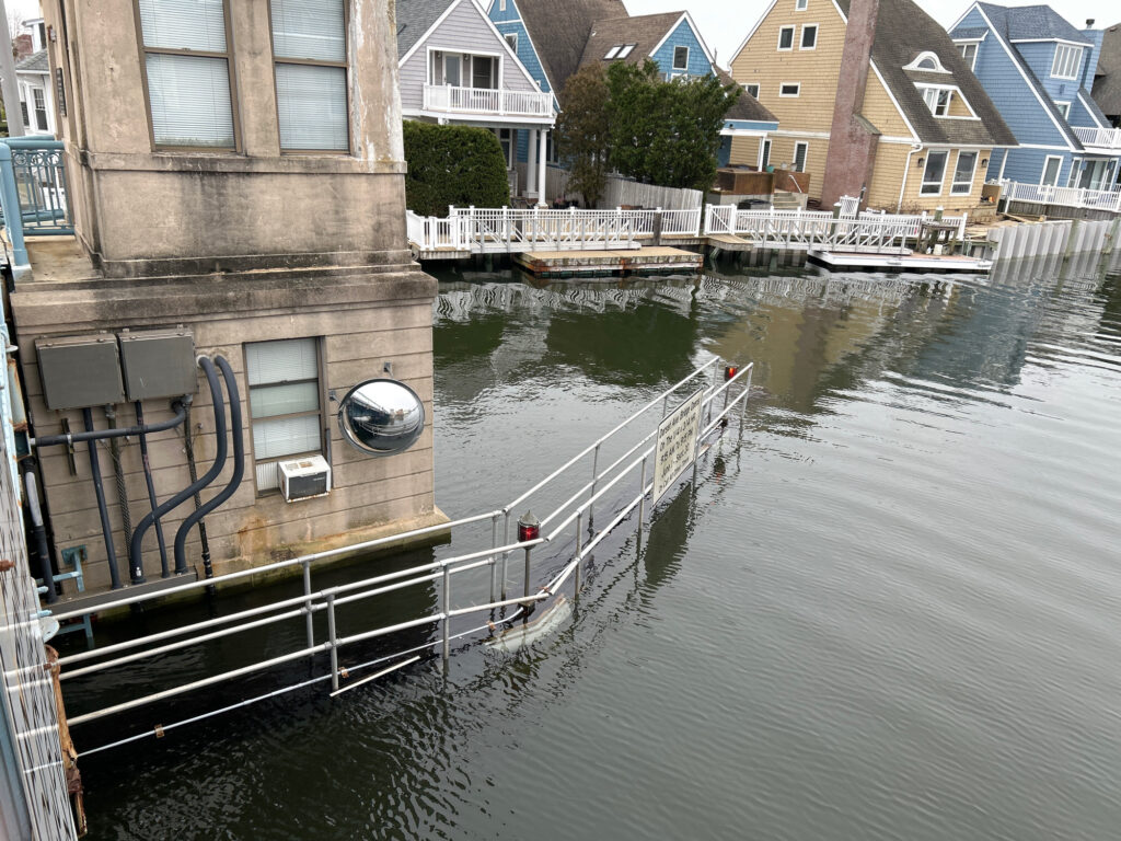 a body of water with buildings along it (MyCoast AI)