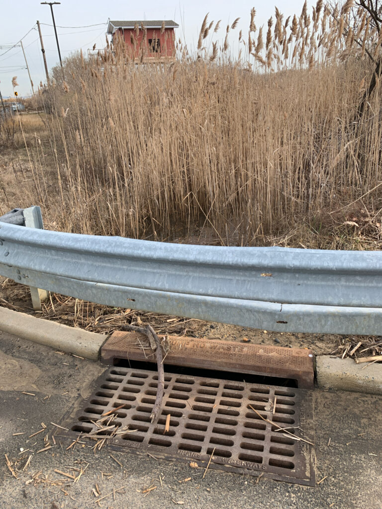 a pipe in the ground (MyCoast AI)