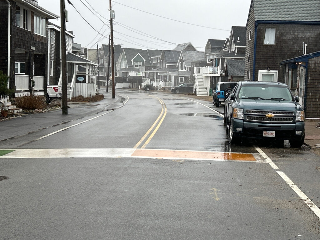a car parked on the side of a road (MyCoast AI)