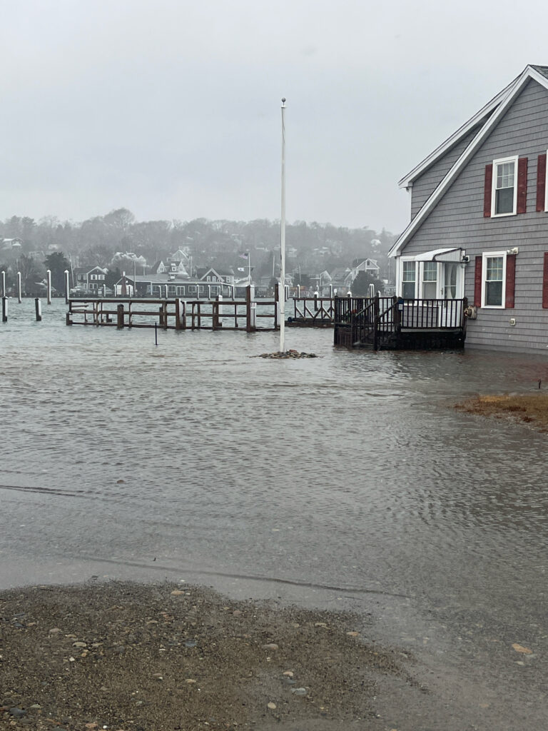 a dock in a body of water (MyCoast AI)
