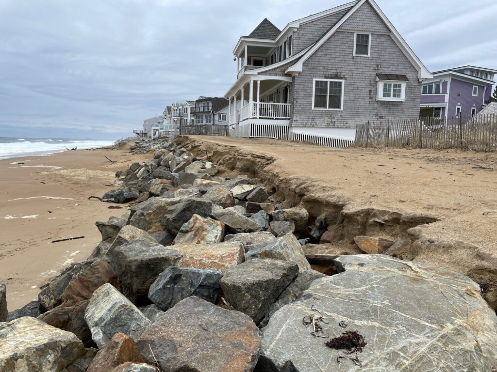 a house on a beach (MyCoast AI)