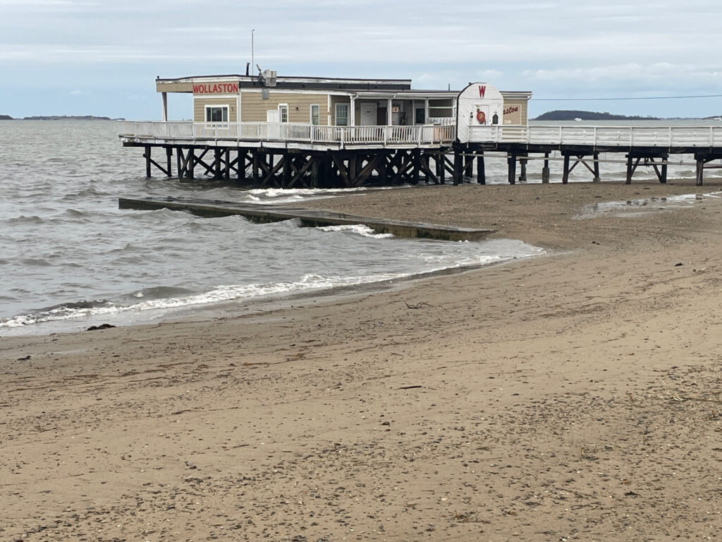 a pier with a building on it (MyCoast AI)