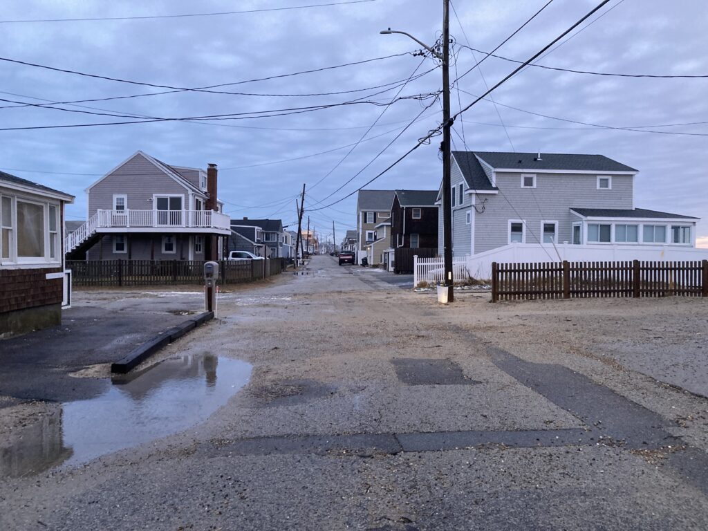 a road with houses along it (MyCoast AI)