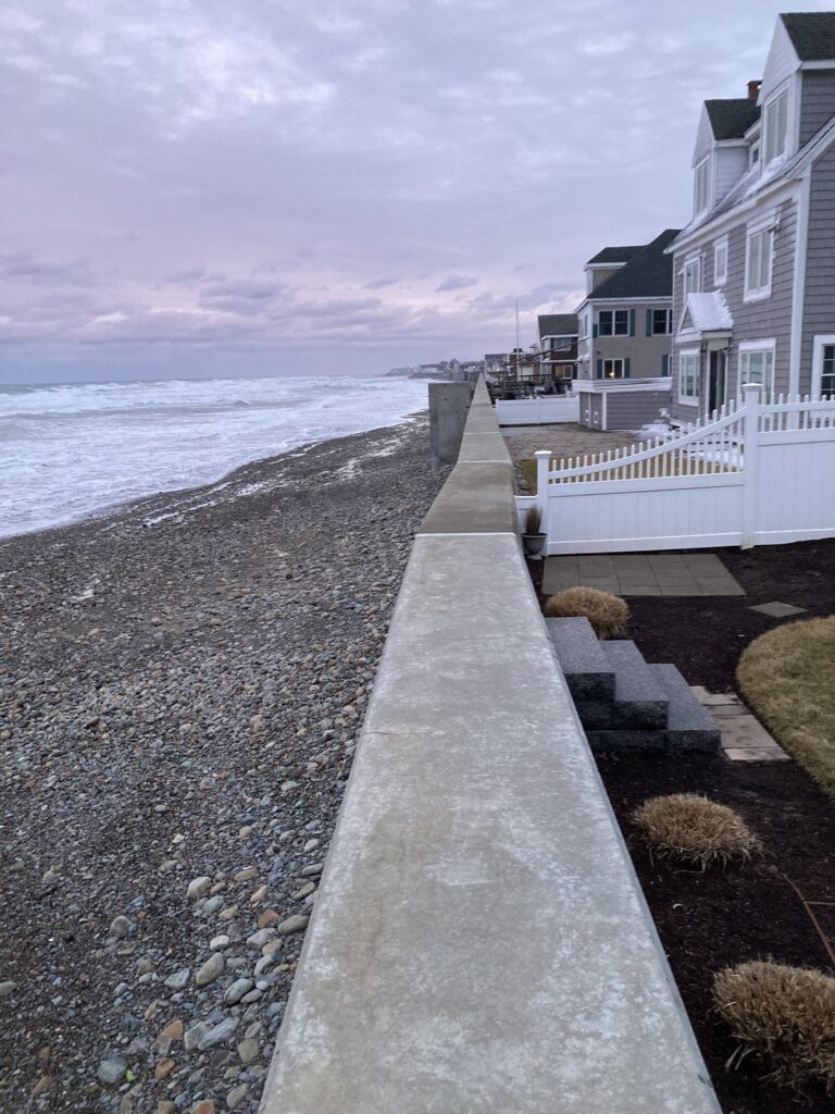 a path next to a beach (MyCoast AI)