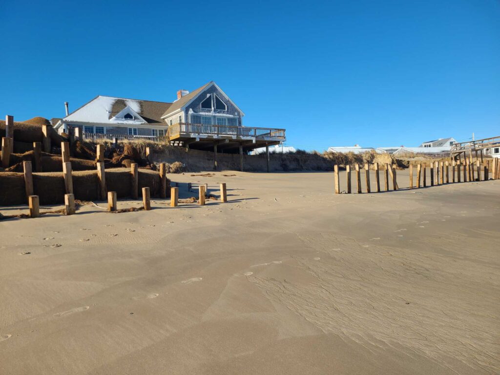 a house on a beach (MyCoast AI)