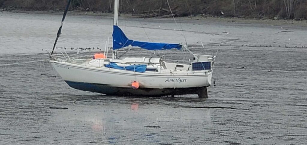 a boat on the water (MyCoast AI)