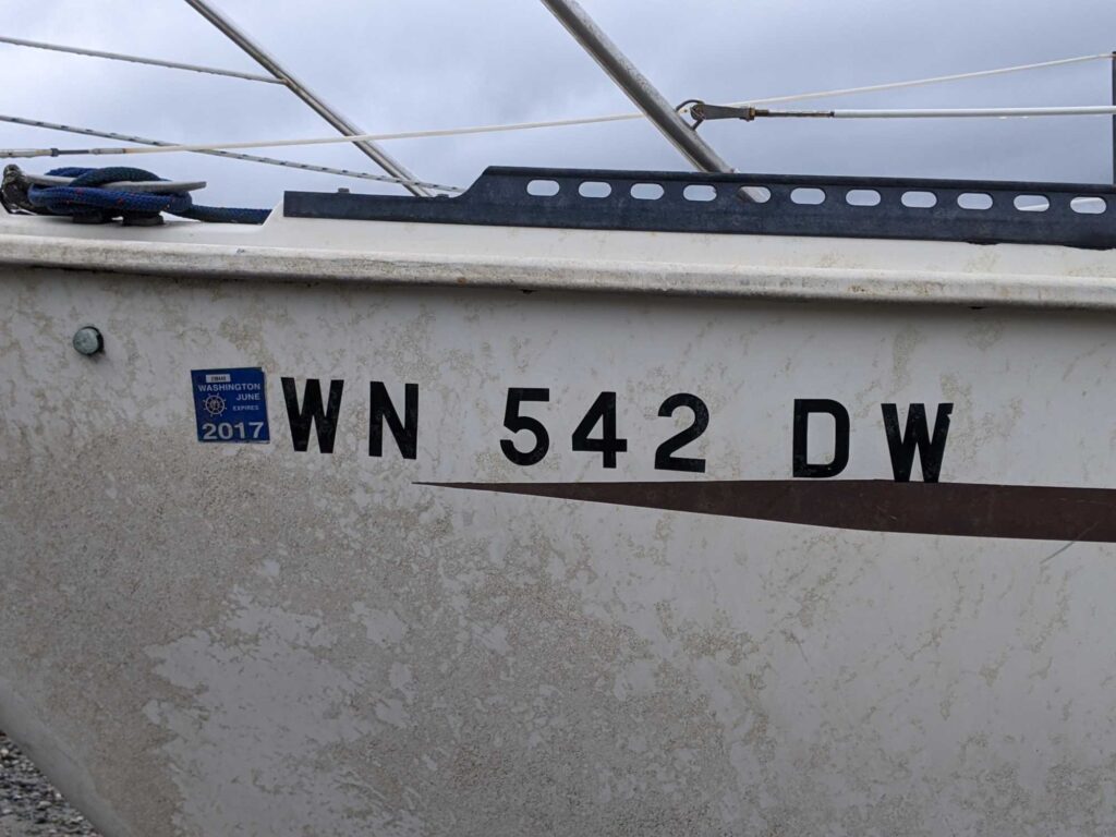a sign on a building (MyCoast AI)