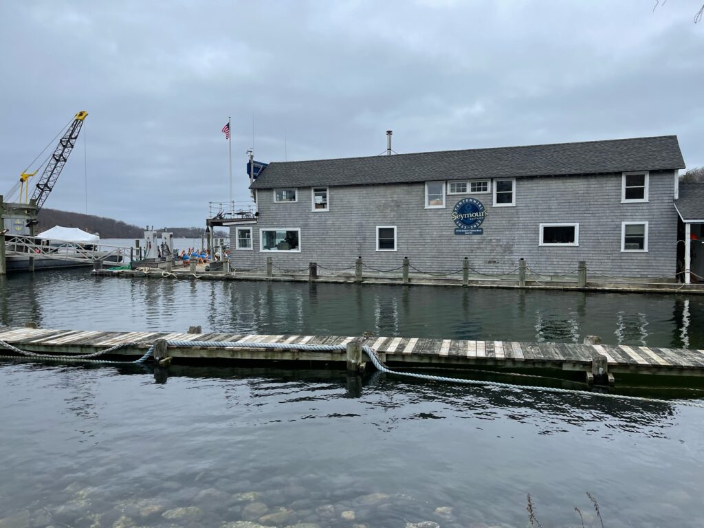a building on the water (MyCoast AI)