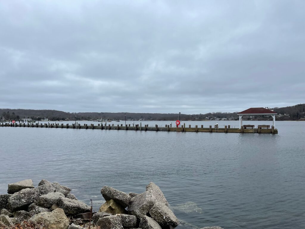 a dock with a building on it (MyCoast AI)