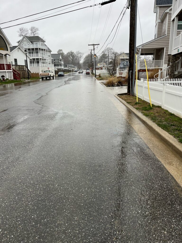 a street with houses along it (MyCoast AI)