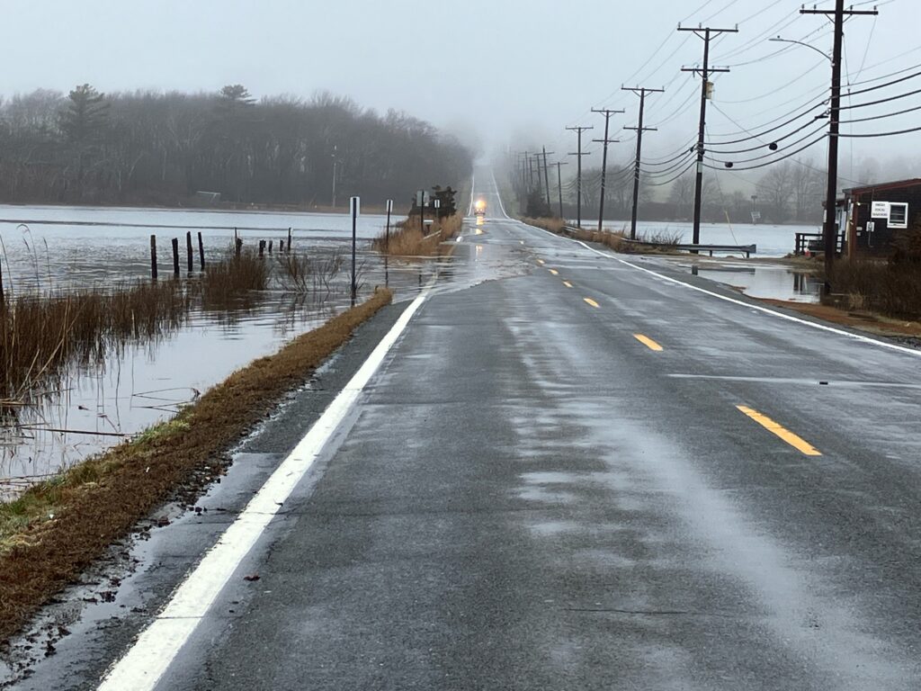 a road with snow on the side (MyCoast AI)