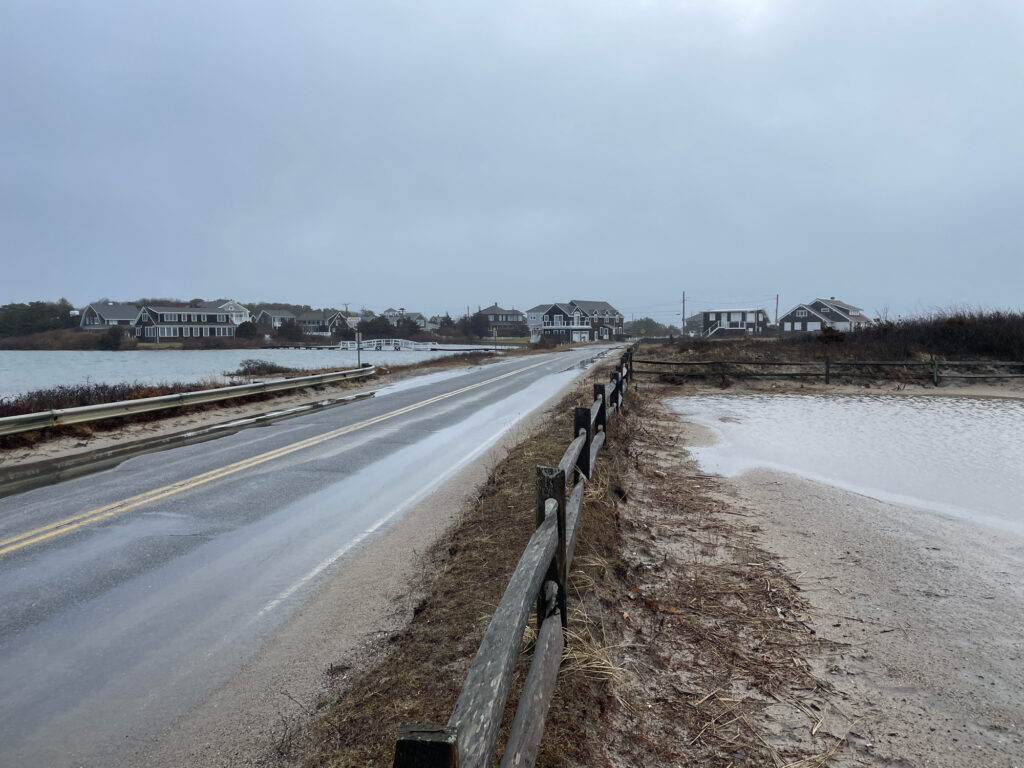 a road with snow on the side (MyCoast AI)